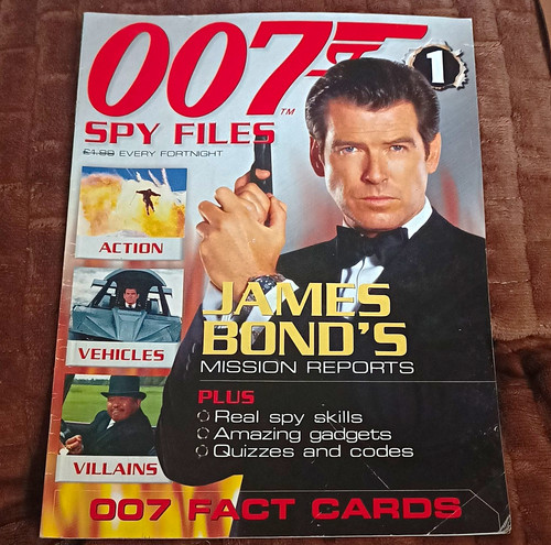 007 spy files magazine issue - spy,