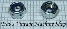 M5 M6 M7 M8 M12 Nyloc lock nuts - metric - zinc plated steel BZP - Qty 10-50
