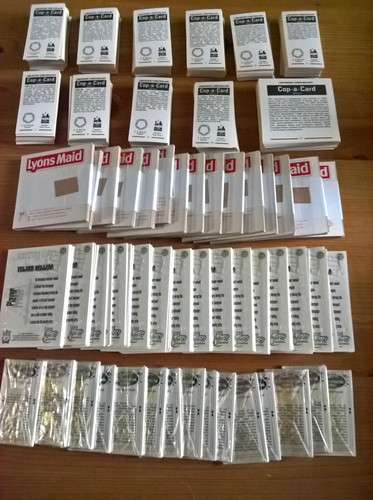 Trade cards full sets x100