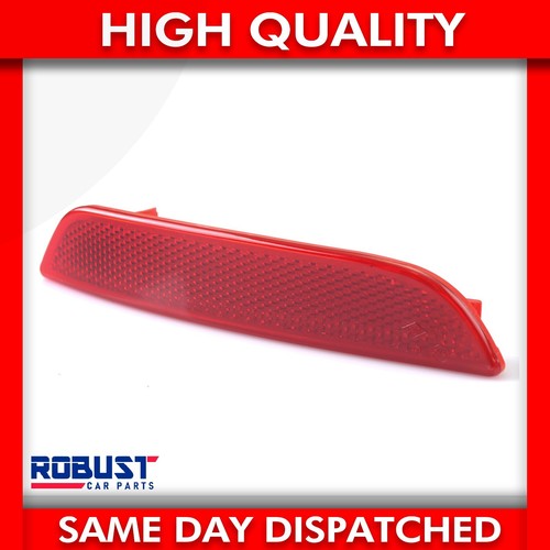 Rear bumper reflector - rear, lens