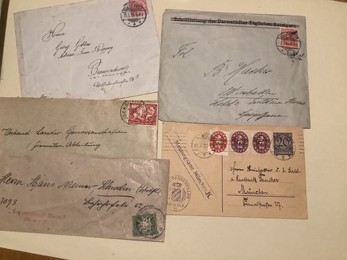 Germany postal history covers