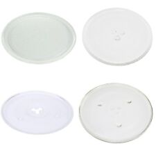Microwave Glass Turntable Plate 245mm 270mm 315mm Universal Smooth / 3 Lug