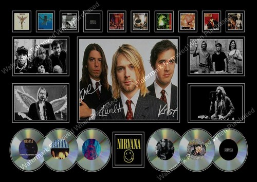 Nirvana kurt signed - signed, cobain