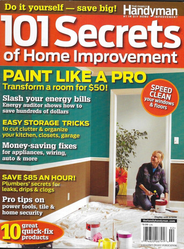 Family handyman magazine - magazine, 101
