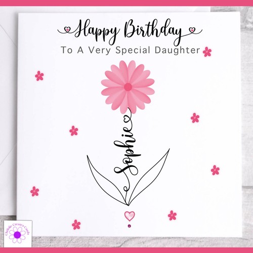 Personalised birthday card - personalised,