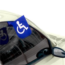 Disabled Access Aid for Car Door Parking Notification Drivers Please Leave Space
