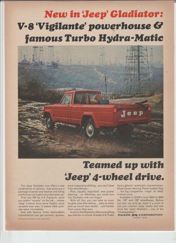 Original 1965 jeep gladiator - 1965,