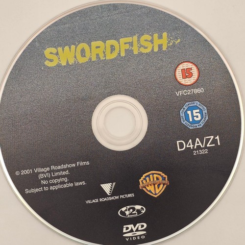 Swordfish dvd film 2001 warner - swordfish,
