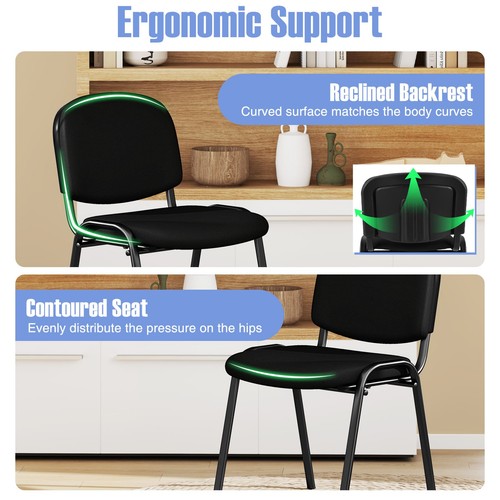 Pack waiting room chairs - 5-pack,