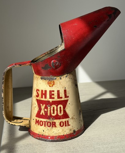 Vintage shell 100 motor - motor, oil