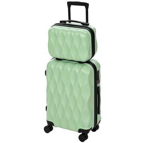 Homcom piece luggage - homcom, 2-piece