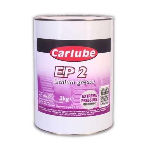 Carlube ep2 lithium grease 3kg - carlube,