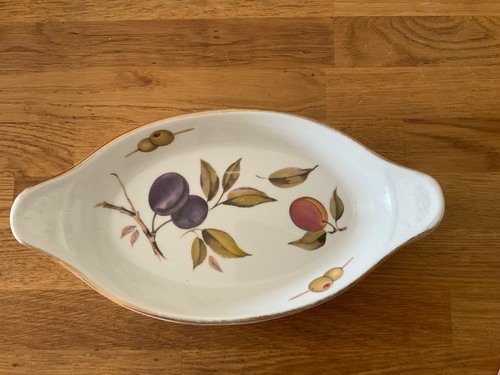 Royal worcester porcelain oval - porcelain,