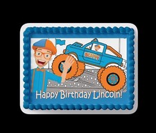 Custom Edible Birthday Cake