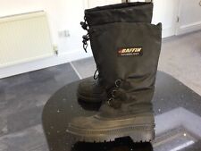 BAFFIN BLACK HEAVY DUTY ARTIC BOOTS UK 4