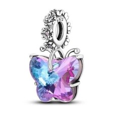Purple Murano Glass Butterfly