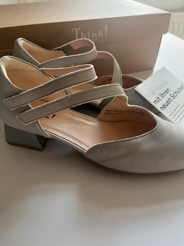 Think ice grey leather - leather, shoes