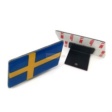 For Volvo Saab Sweden SE Flag