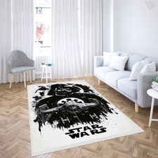 Ink Splatter Dark Lord Rug -