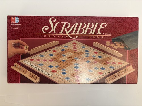 Vintage scrabble crossword - scrabble,