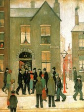 L S Lowry “A Manchester Lodging House” 1927 Stunning Hardback Print Never Framed