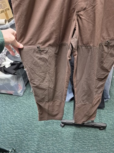 Rohan brown walking trousers - brown,