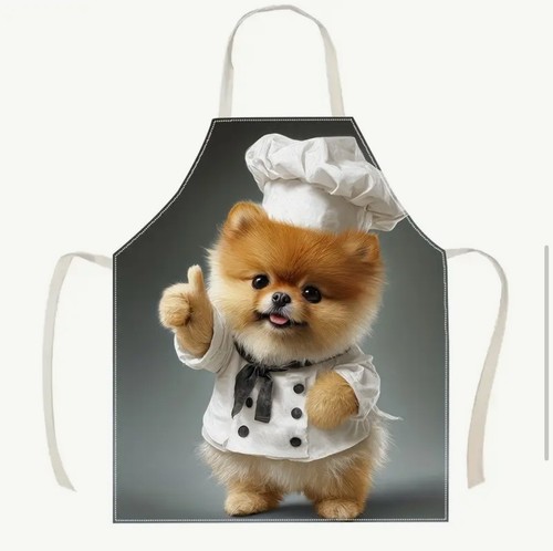 Pomeranian dog apron for - pomeranian,