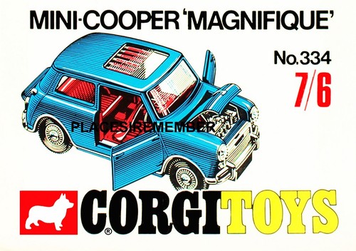 Corgi toys 334 - corgi, cooper