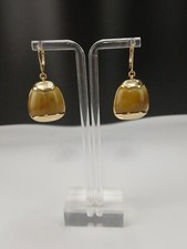 Monet Gold Tone Lever Back