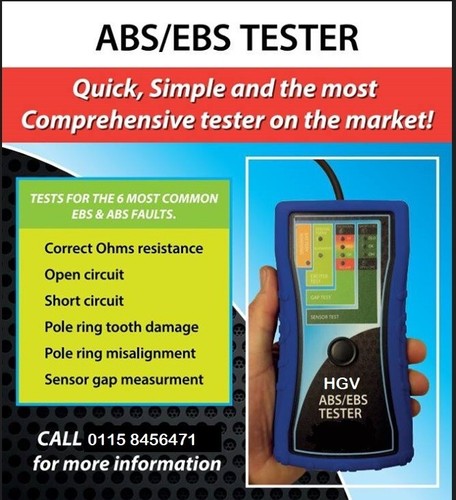 Hgv trailer tester abs ebs - -, &
