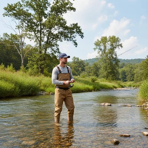 Fishing wader trousers - fishing,