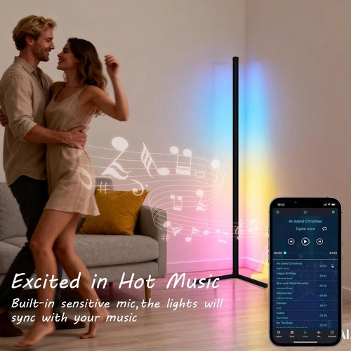 Tall floor rgb - led, lamp