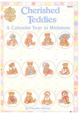 Cherished Teddies Cross Stitch Pattern Book – A Calendar Year in Miniature 