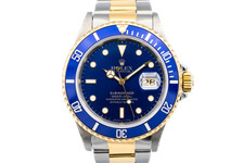 Rolex Submariner Date 40mm Steel & 18ct Yellow Gold Oyster 16613 1993