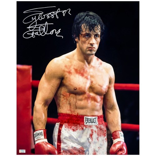 Sylvester stallone autographed - stallone,
