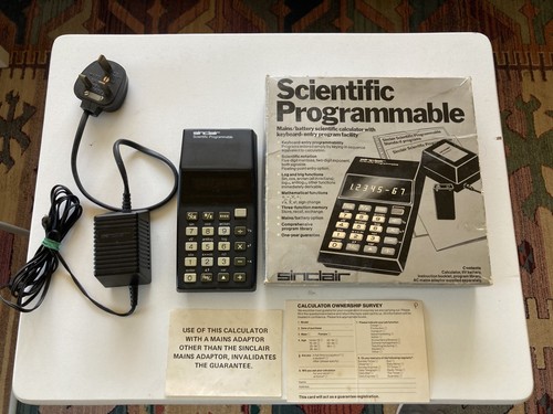 Vintage sinclair scientific - vintage,