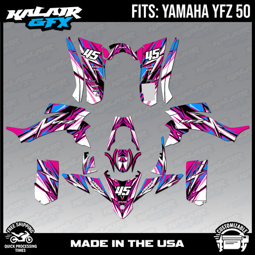 Graphics kit for yamaha - yamaha, 50