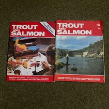 2 x Vintage Trout And Salmon