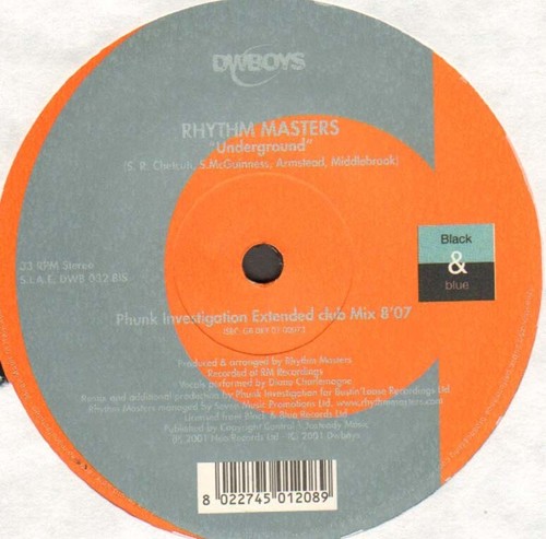 Rhythm masters underground - masters,