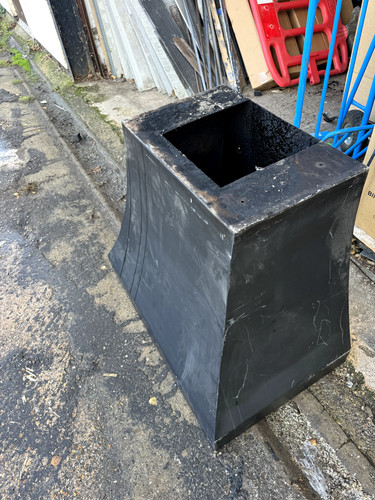 Fireplace canopy hood for - fireplace, open