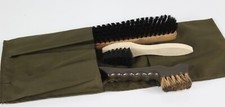Genuine Surplus Dutch Army Boot Cleaning Kit With Brushes Grade 1