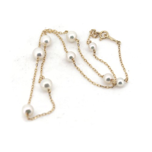 Mikimoto pearl necklace 5mm - mikimoto, 4.5mm