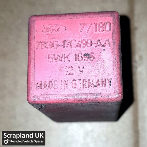 Ford red windscreen - red,