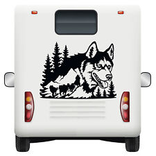 Car Stickers Wildlife Wolf Decal Vinyl  Camper Van Window Bumper Motorhome