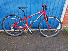 Islabike Benin 26 small red 26" wheel child's bike, bottle cage, original owner 