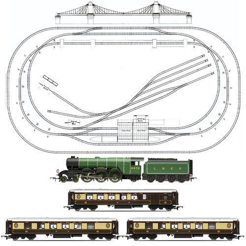 Hornby analogue train - train, set