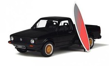 + Volkswagen VW Golf 1 Caddy Model Car 1:18 by Otto Black OT665 New