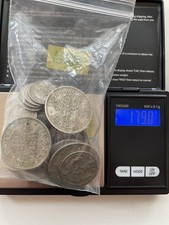 1948 And Later Pre-Decimal British “Silver” Coins - 179g Of Various Coins