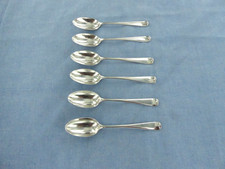 AN ANTIQUE SET OF SIX STERLING