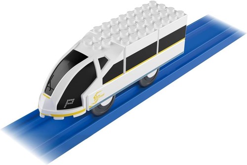 White stream train tomica - white,